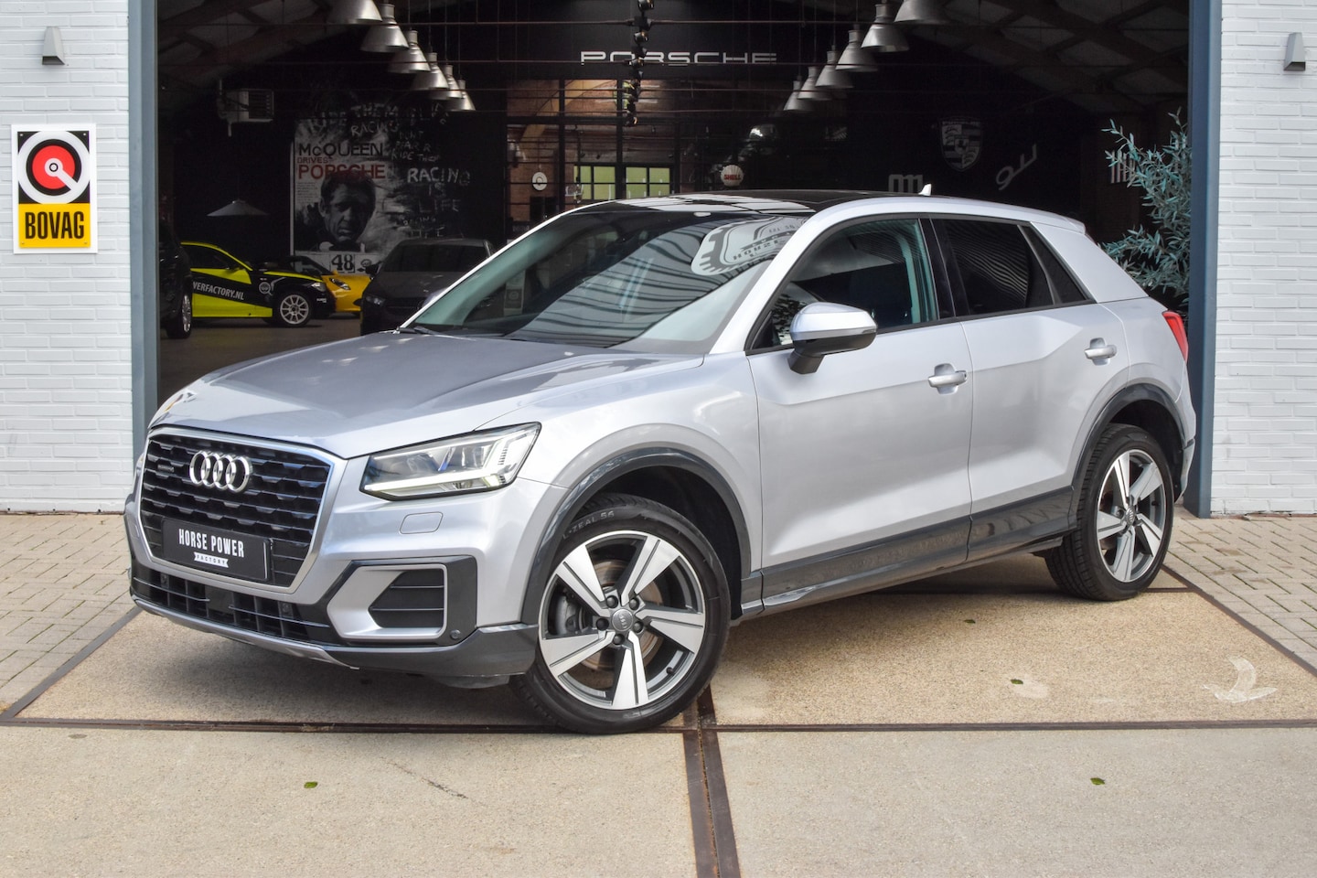 Audi Q2 - 2.0 TFSI quattro Sport Pro Line S *Pano | ACC | Navi | Leder | Clima | Keyless | Sfeerverl - AutoWereld.nl