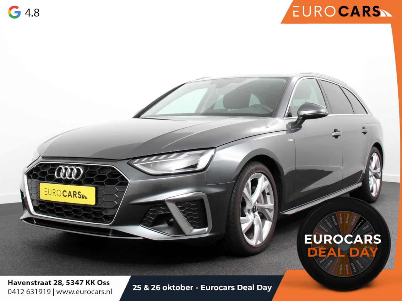 Audi A4 Avant - 40 TFSI 204pk S-Line Plus S-tronic | Virtual Cockpit | Navigatie | Parkeer sensoren V+A | - AutoWereld.nl
