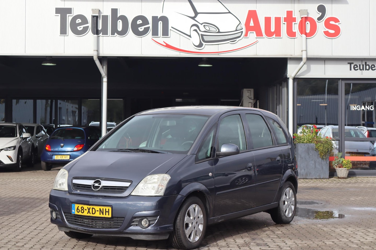 Opel Meriva - 1.4-16V Temptation Airco, Radio cd speler, Cruise control, Elektrische ramen, Trekhaak - AutoWereld.nl