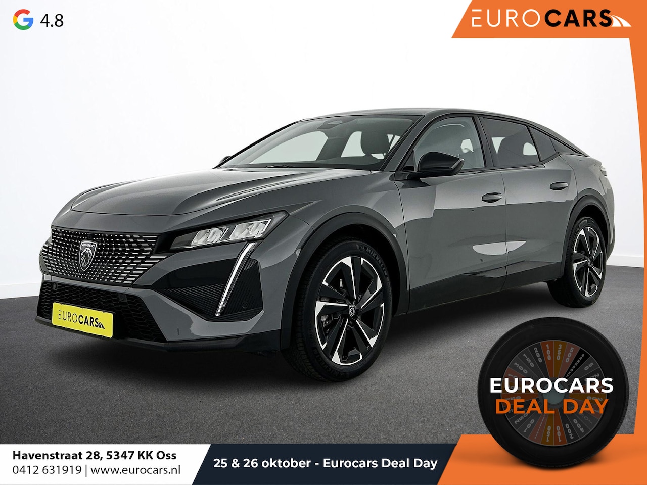 Peugeot 408 - 1.2 PureTech Allure Pack 130pk Automaat | Comfort Pakket | Ergo comfort stoel | Electrisch - AutoWereld.nl