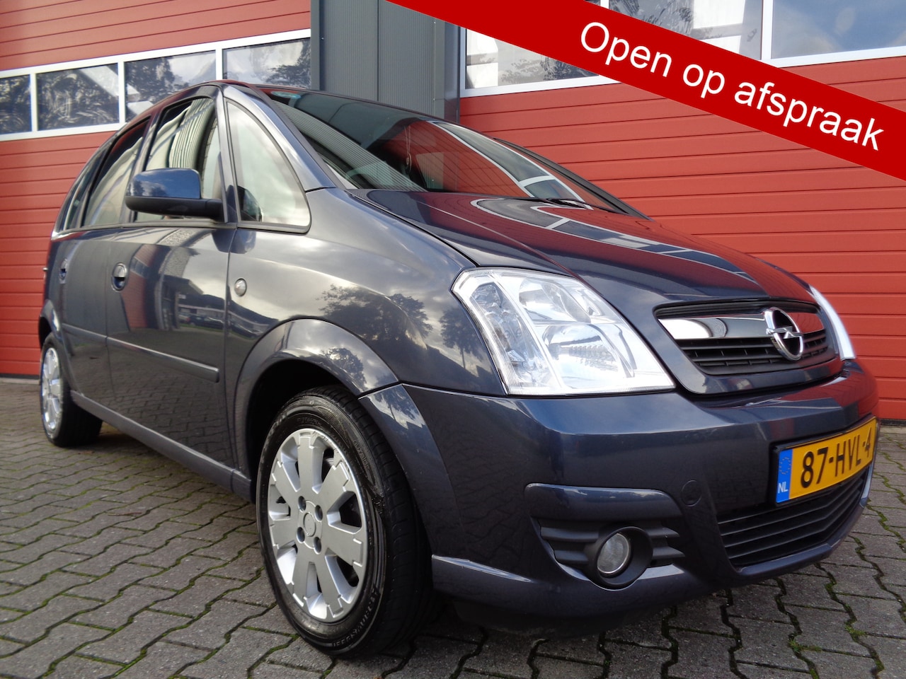 Opel Meriva - 1.6-16V Temptation 105PK Airco Cruise LMV Hoge-Zit Trekhaak 2E-Eigenaar 107Dkm NAP NL-Auto - AutoWereld.nl