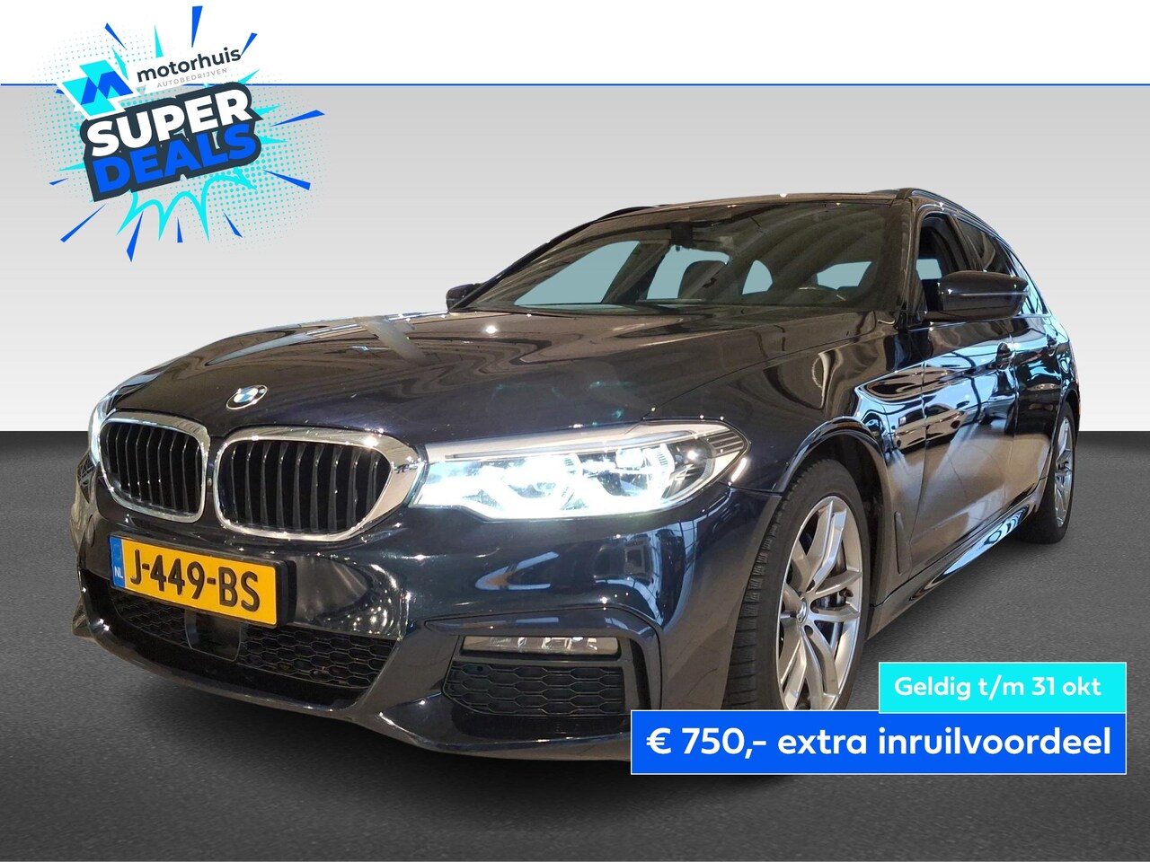 BMW 5-serie Touring - (f11) 530i Touring 252pk Automaat High Executive M Sport - AutoWereld.nl