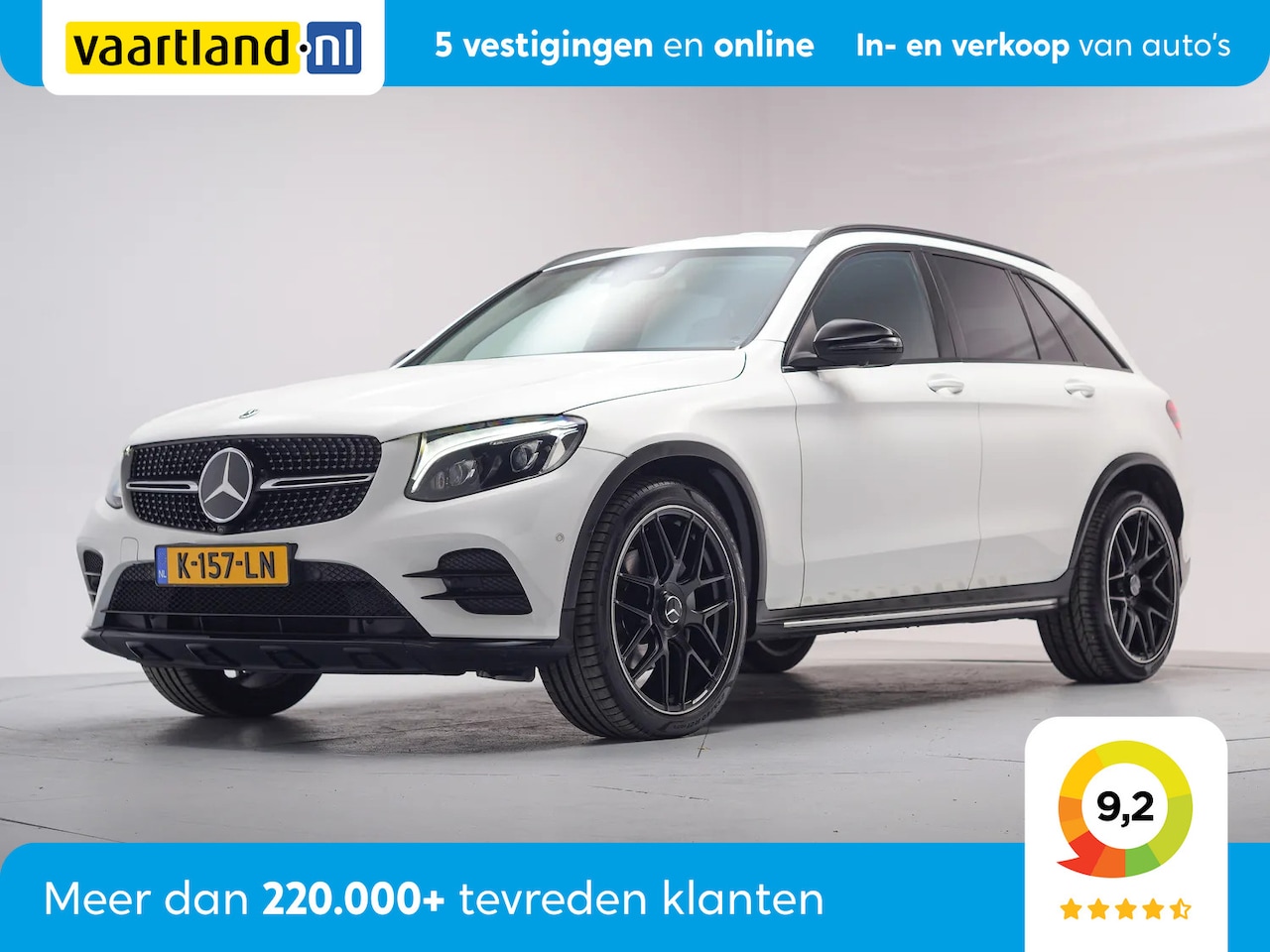Mercedes-Benz GLC-klasse - 250 4MATIC AMG Line Night Aut. [ LED Burmester 360°cam Navi Clima ] - AutoWereld.nl