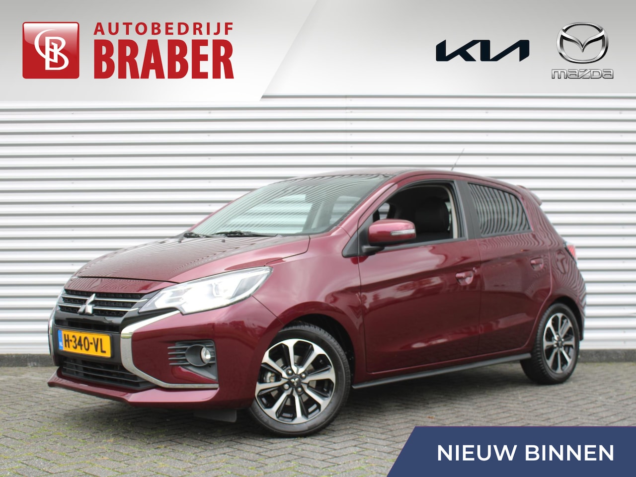 Mitsubishi Space Star - 1.2 Instyle | Automaat | Stoelverwarming | Camera | Clima | Cruise | Navi | Apple Carplay/ - AutoWereld.nl