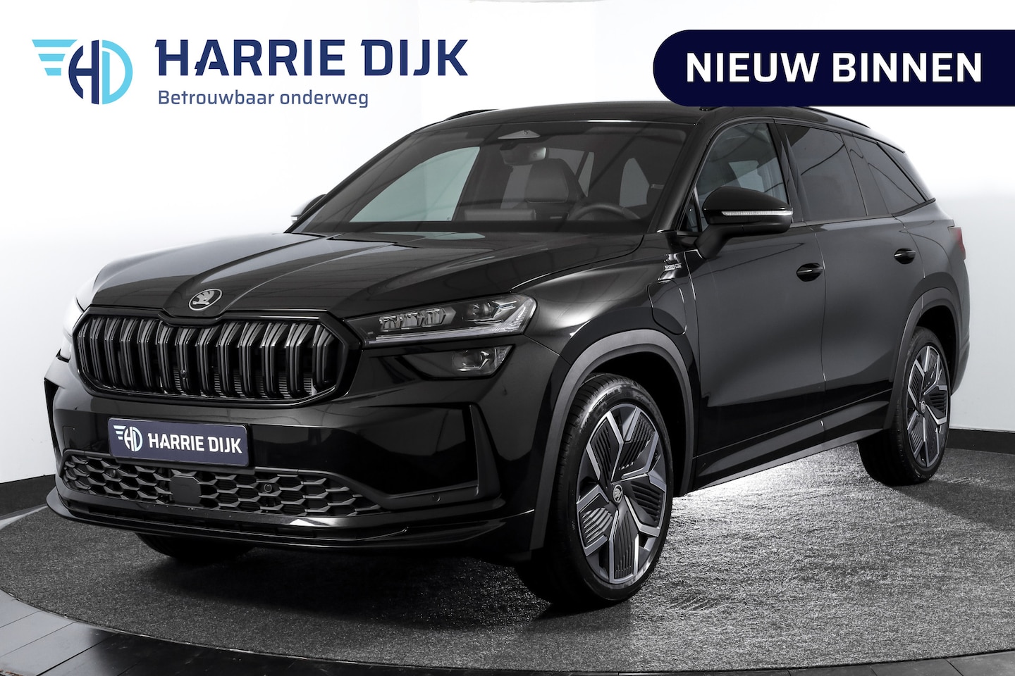 Skoda Kodiaq - 1.5 TSI PHEV Sportline Business | DCC+ | Elek. Trekhaak | Dig. Cockpit | Adapt Cruise | Me - AutoWereld.nl