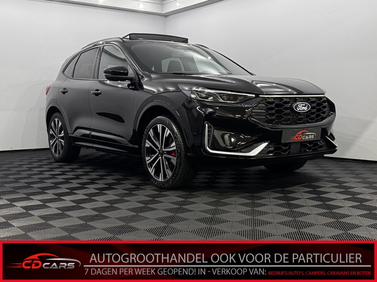Ford Kuga - 2.5 PHEV ST-Line X Pano, 360 Camera, B&O, Winterpakket, Half leder, Trekhaak, Cruise contr - AutoWereld.nl
