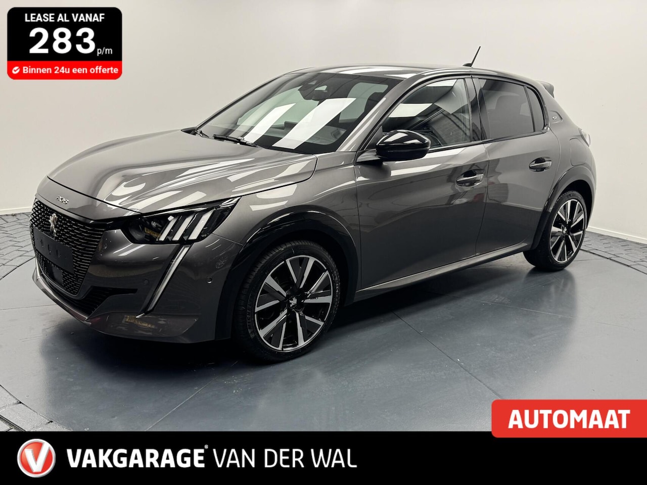 Peugeot 208 - 1.2i GT-Line Automaat-Navigatie-Adapt.Cr.contr-Clima-Camera-Carplay-Parkeersensoren-Stoelv - AutoWereld.nl