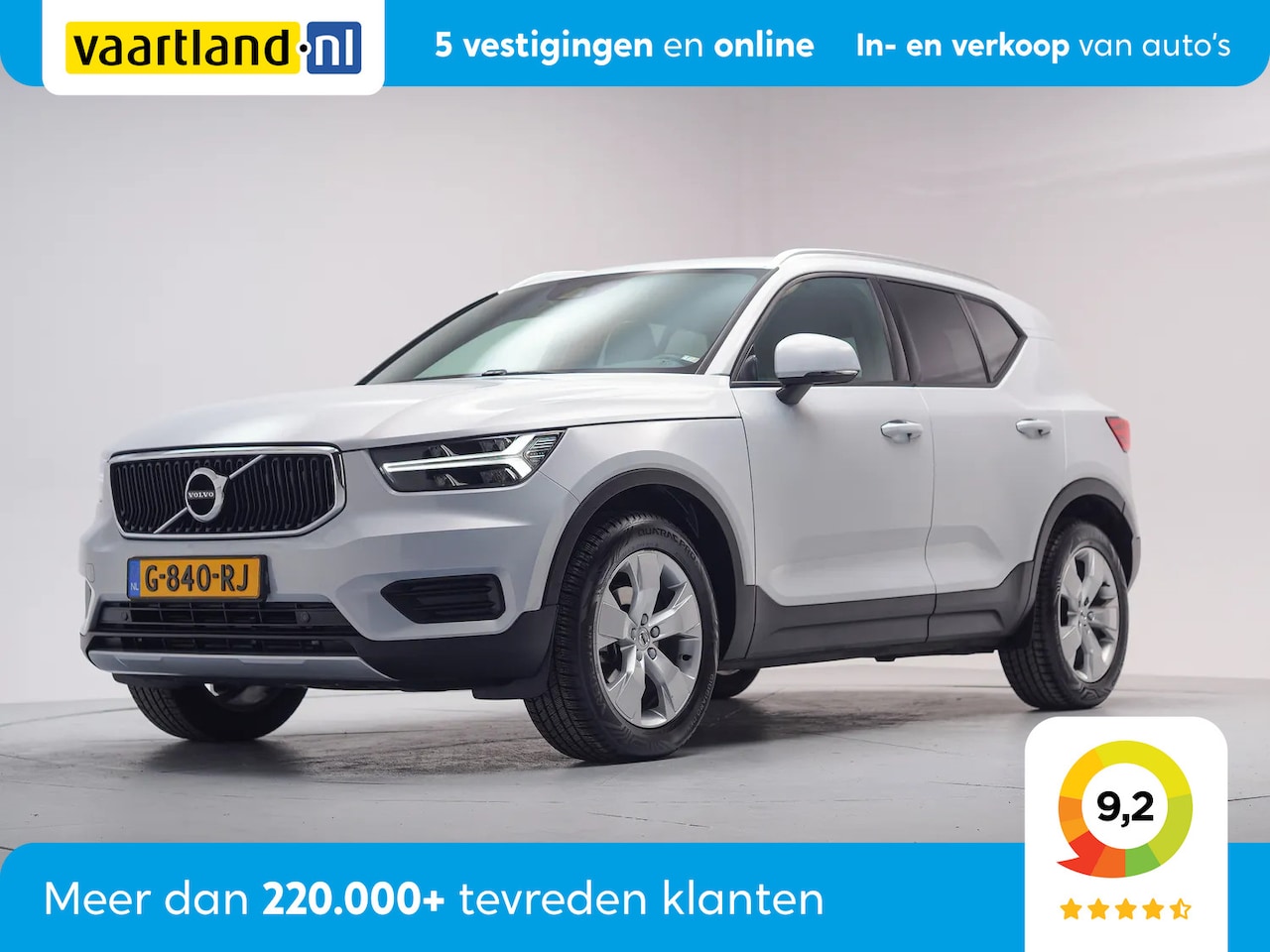 Volvo XC40 - T3 Momentum Pro Aut. [ LED Leder Stoelverwarming Trekhaak Adapt.cruise ] - AutoWereld.nl