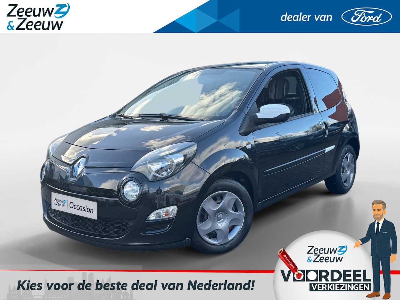 Renault Twingo - 1.2 16V Collection |Cruise control| Airco| nieuwe apk| - AutoWereld.nl