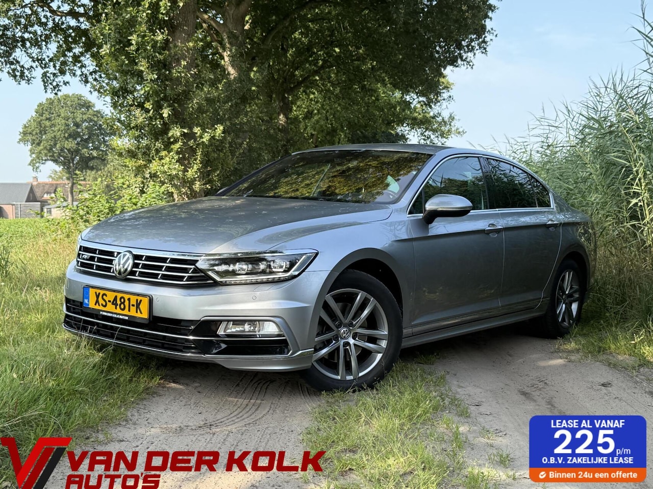 Volkswagen Passat - 1.5 TSI R-Line In/Exterieur Automaat Leder Camera Xenon Carplay Navi Adaptive Cruise Clima - AutoWereld.nl