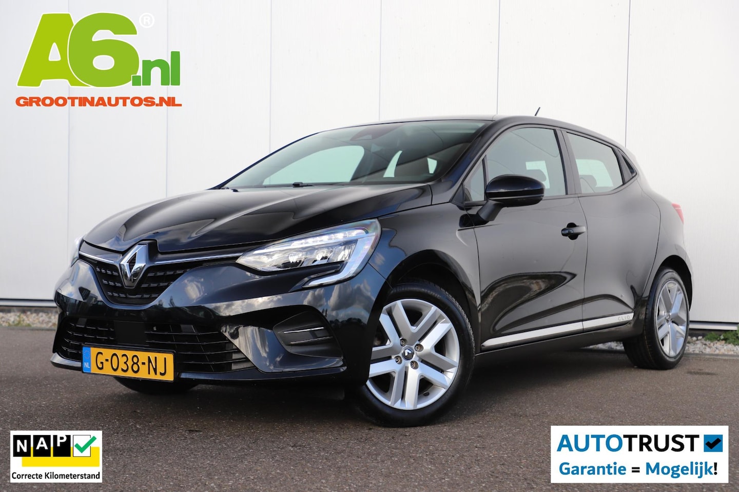Renault Clio - 1.0 TCe Zen 101PK Navigatie Carplay Android Airco Cruise Control LED Parkeersensor Rijstro - AutoWereld.nl