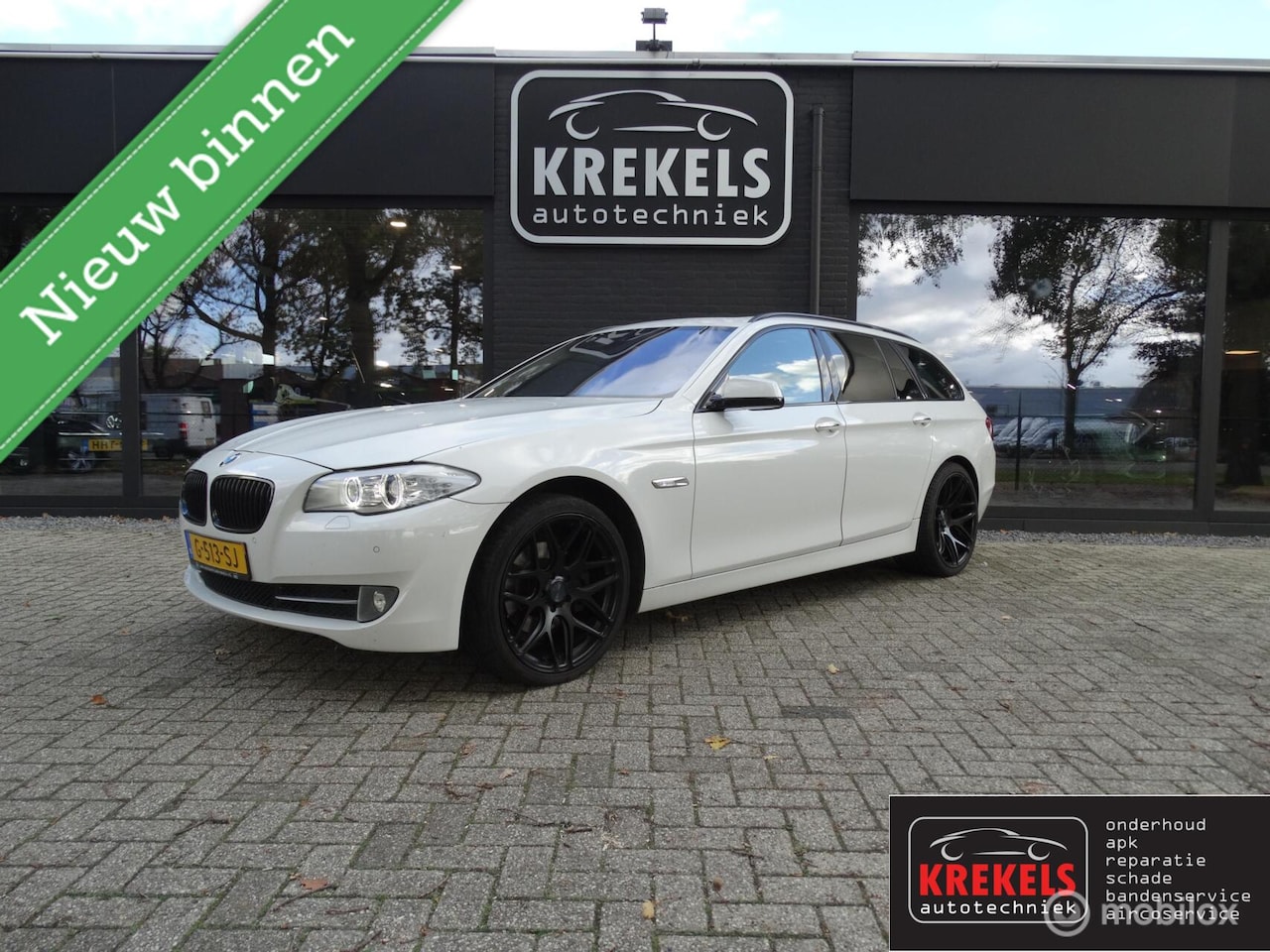 BMW 5-serie Touring - 520d High Executive | Panorama | Leder - AutoWereld.nl