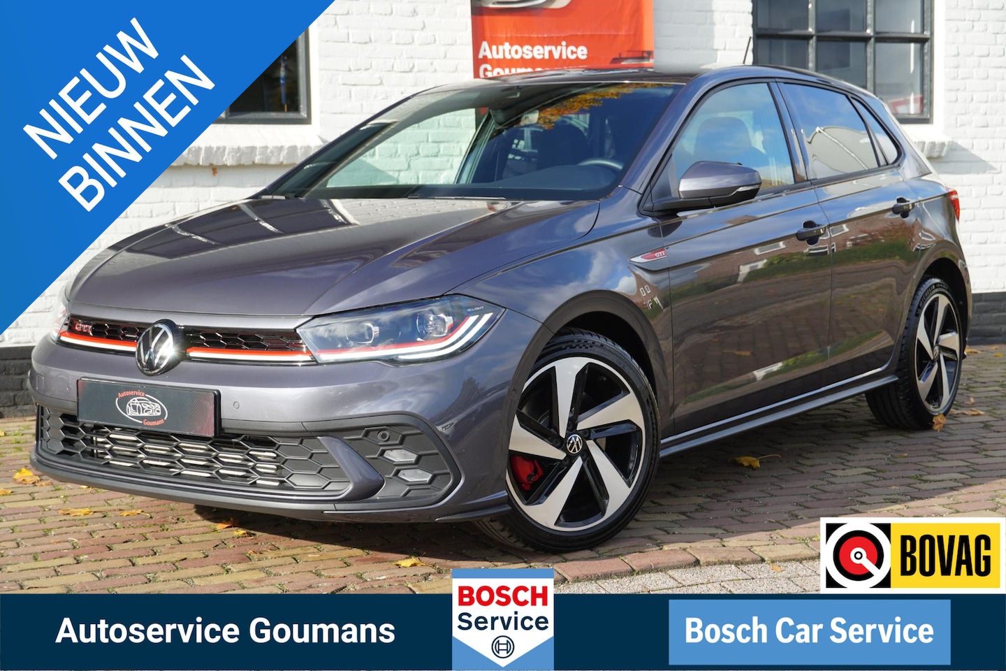 Volkswagen Polo - 2.0 TSI GTI IQ LED-Grill Virtual  Adap-Cruise Stoelverw - AutoWereld.nl