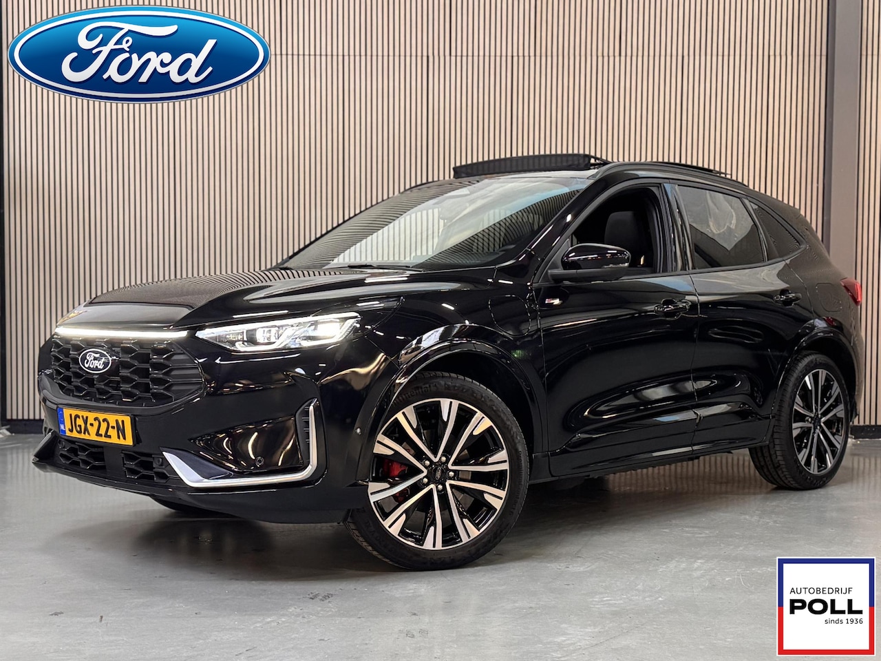 Ford Kuga - 2.5 PHEV 243pk ST-Line X Panoramadak Trekhaak Winter 20" LM HUD AGR Stoelen Techno pack Ga - AutoWereld.nl
