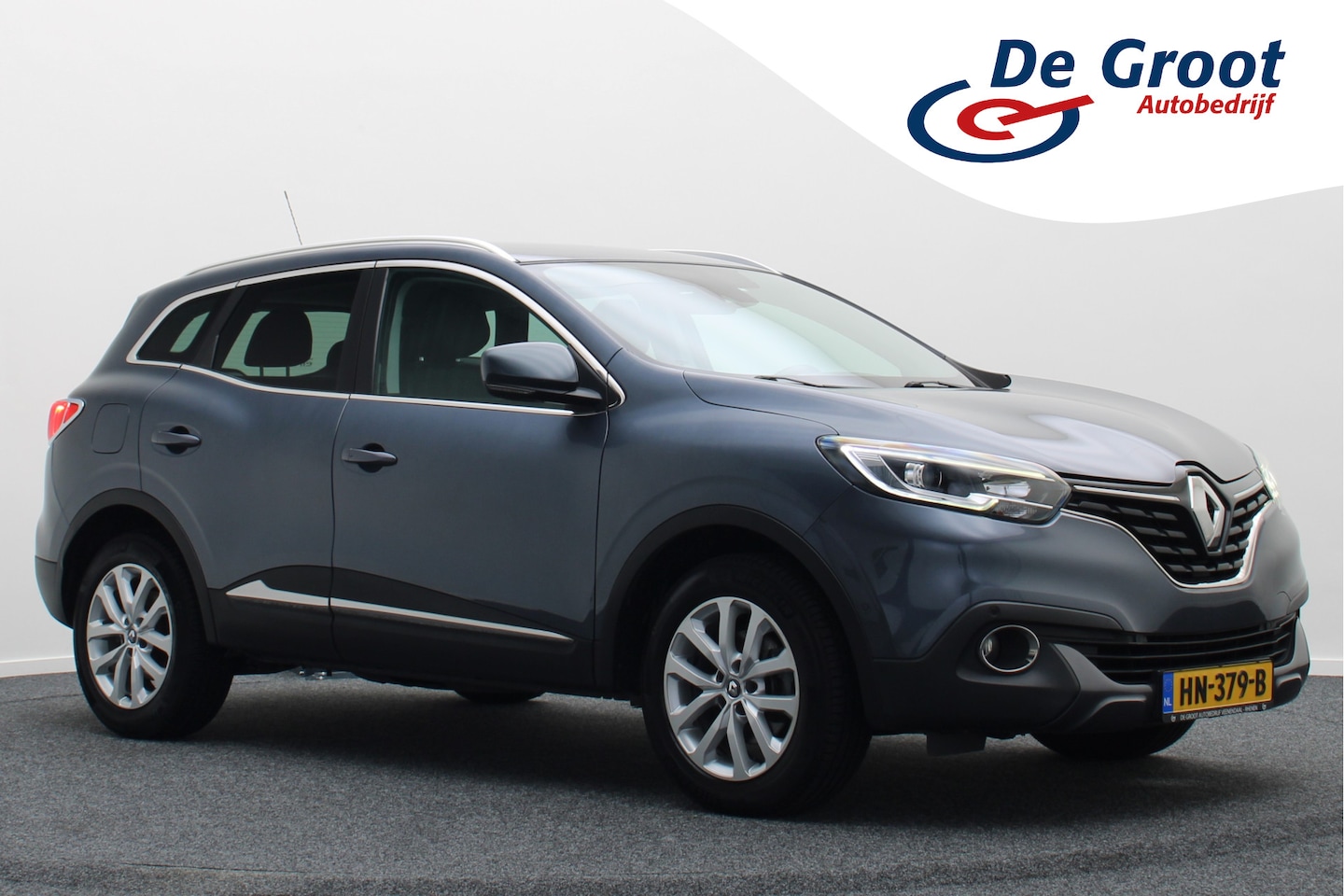 Renault Kadjar - 1.2 TCe Intens Climate, Camera, Navigatie, Bluetooth, Cruise, Trekhaak, 17'' - AutoWereld.nl