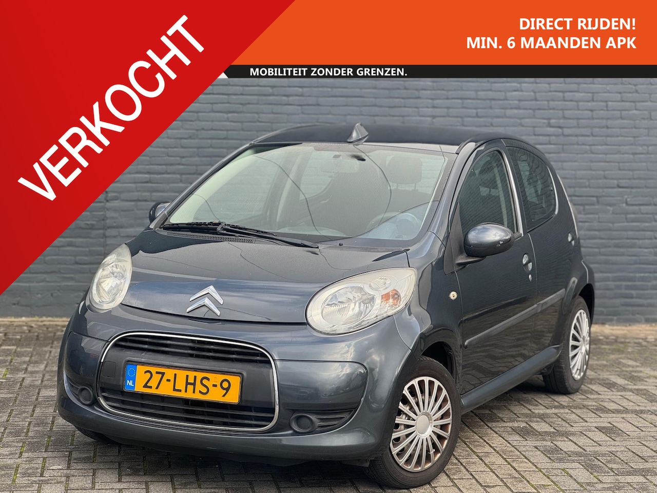 Citroën C1 - 1.0-12V Ambiance | Airco | Elec.ramen | 1jr APK - AutoWereld.nl