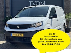 Peugeot Partner - 1.5 BlueHDI Premium Long Apple carplay Cruise Airco Schuifdeur Parkeersensor
