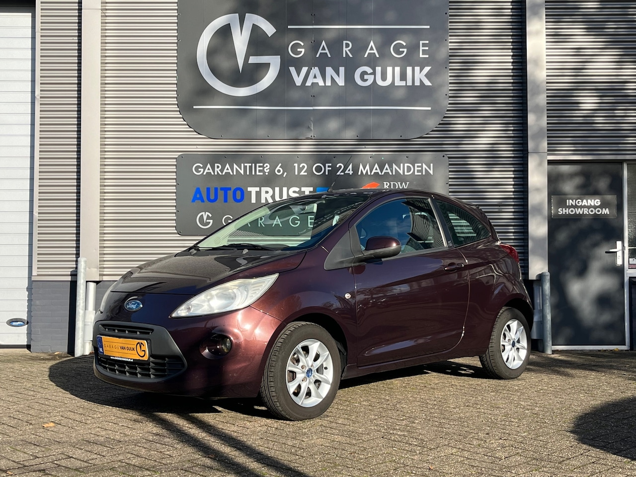 Ford Ka - 1.2 Trend 69PK Airco,ElektrRamen+Spiegels,Lmv,Radio/Cd-Speler,Boordcomputer. - AutoWereld.nl