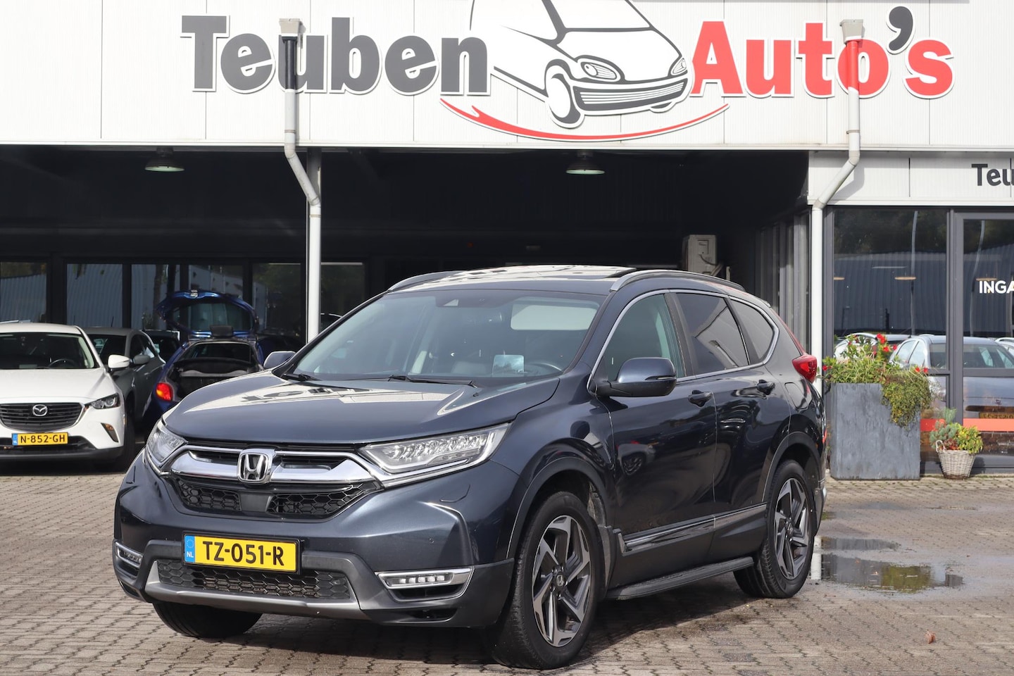 Honda CR-V - 1.5 AWD Executive Panoramadak, Head up display, Lederen bekleding, Stoelverwarming voor en - AutoWereld.nl