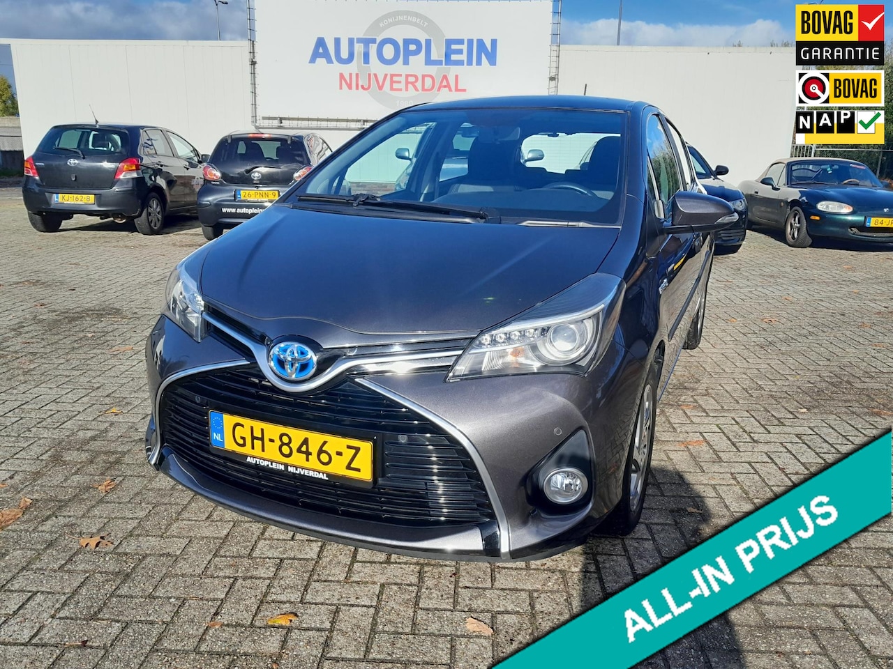Toyota Yaris - 1.5 Hybrid Lease supernette maar ook luxe in Nederland nieuw geleverde auto. - AutoWereld.nl