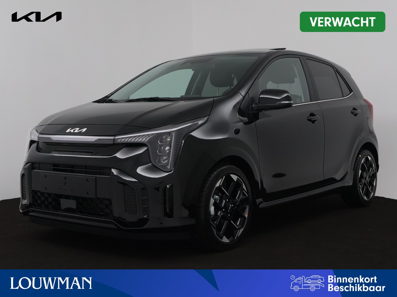 Kia Picanto - 1.0 DPI GT-Line | Company Car | 10 Jaar Garantie | Schuifdak | Leder | Leverbaar per 01-12 - AutoWereld.nl