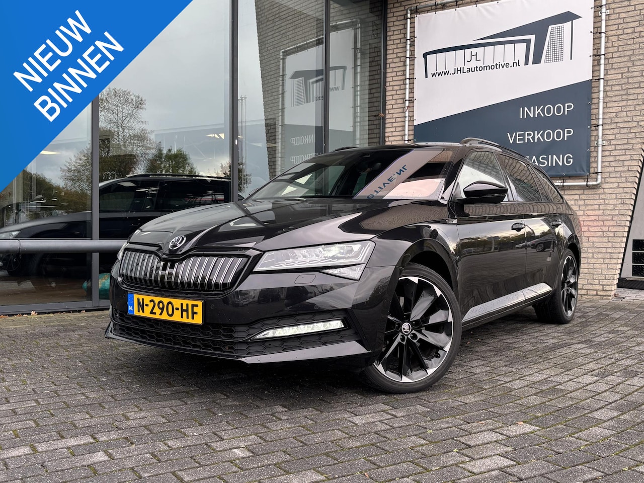 Skoda Superb Combi - 1.4 TSI iV Sportline*AUTOM.*ACC*CAM*ECC*CARPLAY* - AutoWereld.nl