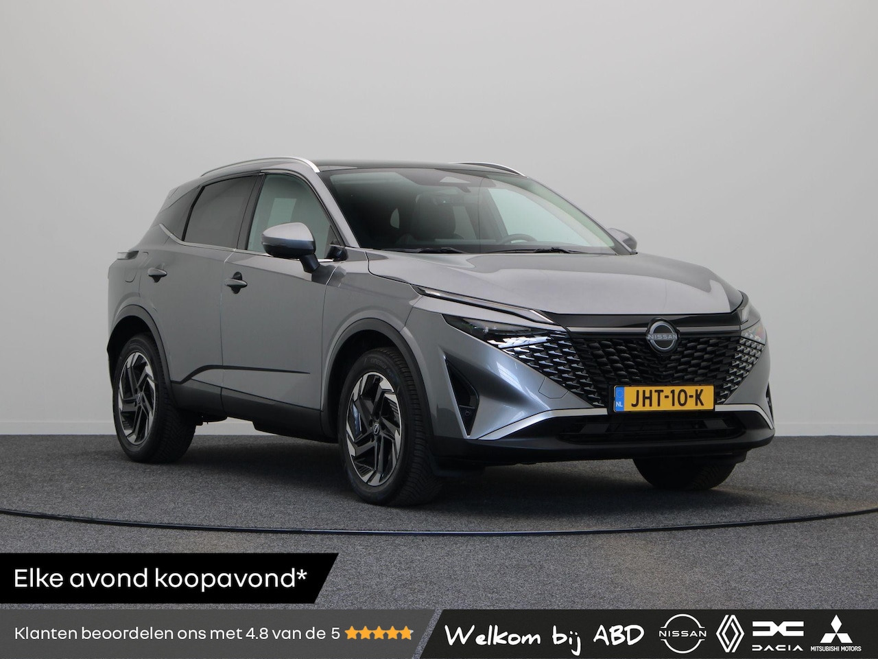 Nissan Qashqai - 158pk MHEV Xtronic N-Connecta | Headup display | 18" Velgen | Stoel, Stuur en Voorruitverw - AutoWereld.nl