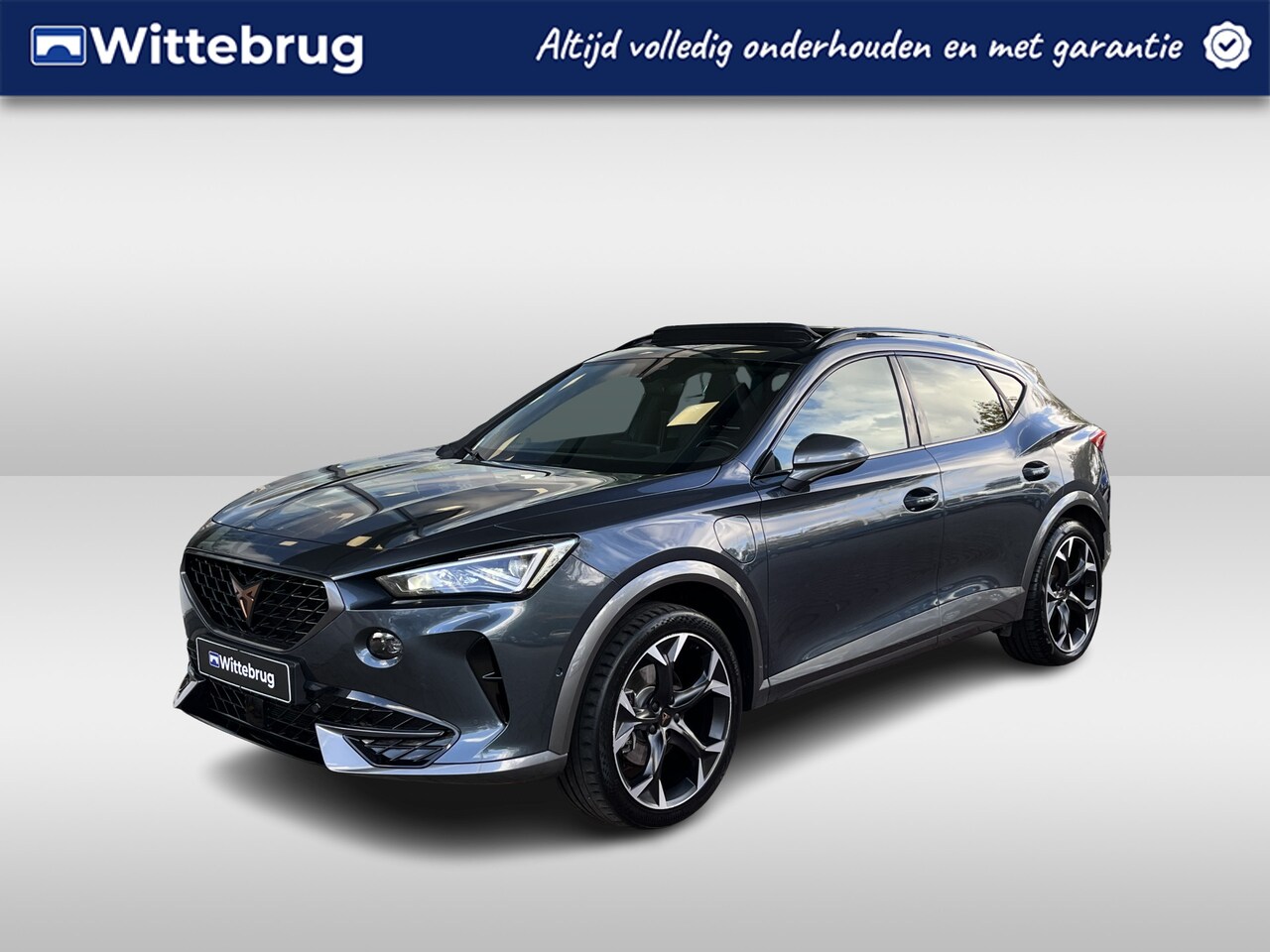 CUPRA Formentor - 1.4 e-Hybrid VZ Black Edition / Panorama dak / Leder / Memory Seat / 19 Inch - AutoWereld.nl
