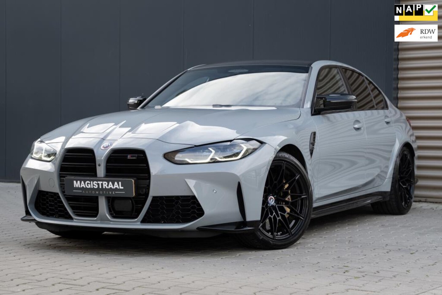 BMW M3 - 3-serie xDrive Competition | Keramisch | H&K | Orig. NL | Eerste eigenaar - AutoWereld.nl