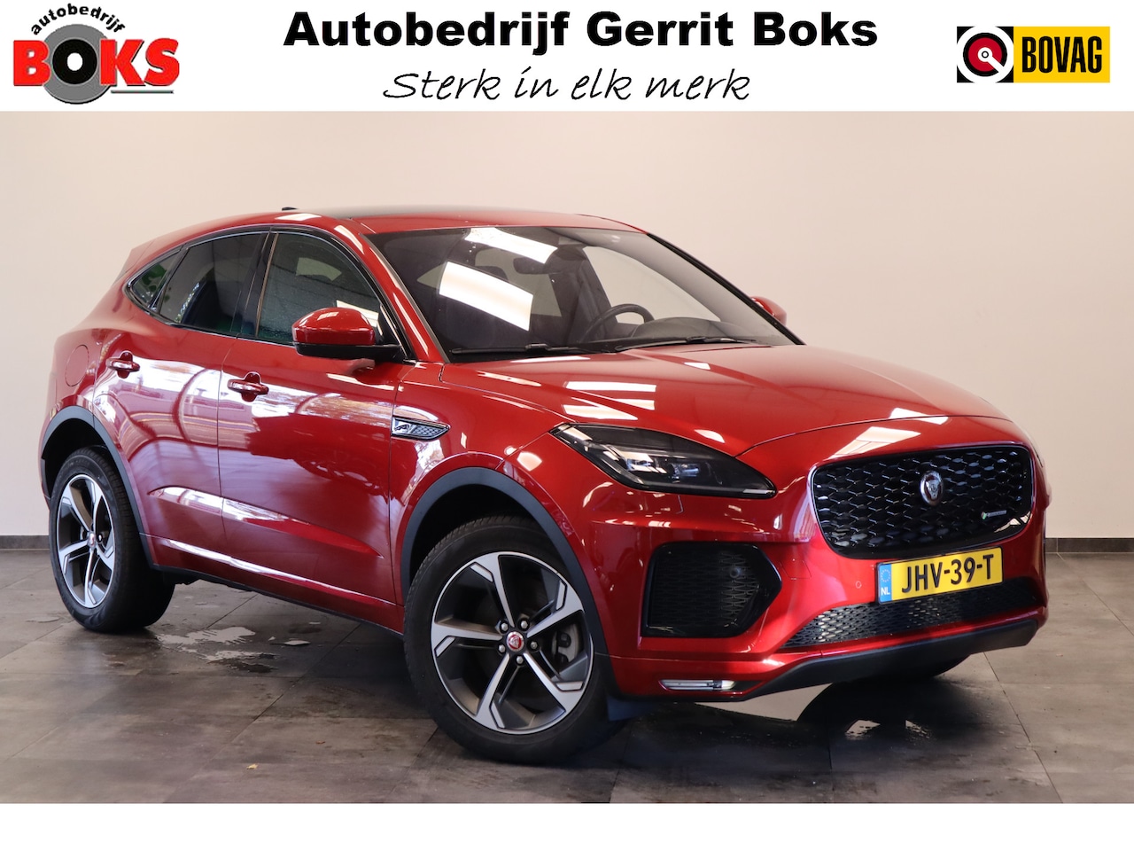 Jaguar E-Pace - 1.5 P300e AWD R-Dynamic SE Black Pack ACC Suedecloth hemel - AutoWereld.nl