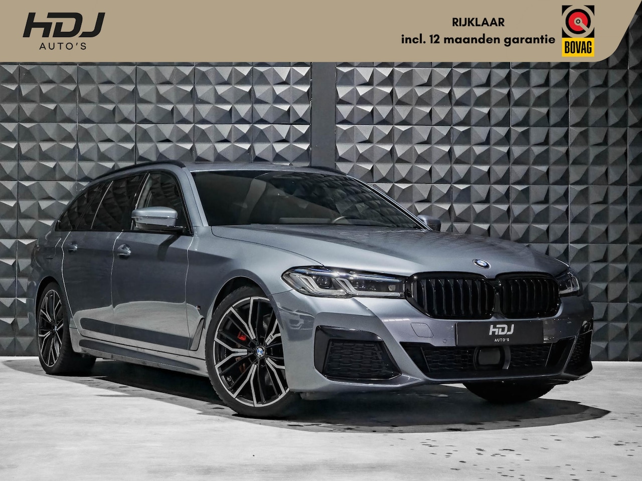 BMW 5-serie Touring - 530i M Sport | Pano | H&K | Topv. | Laser | Nappa | Trekhaak | - AutoWereld.nl