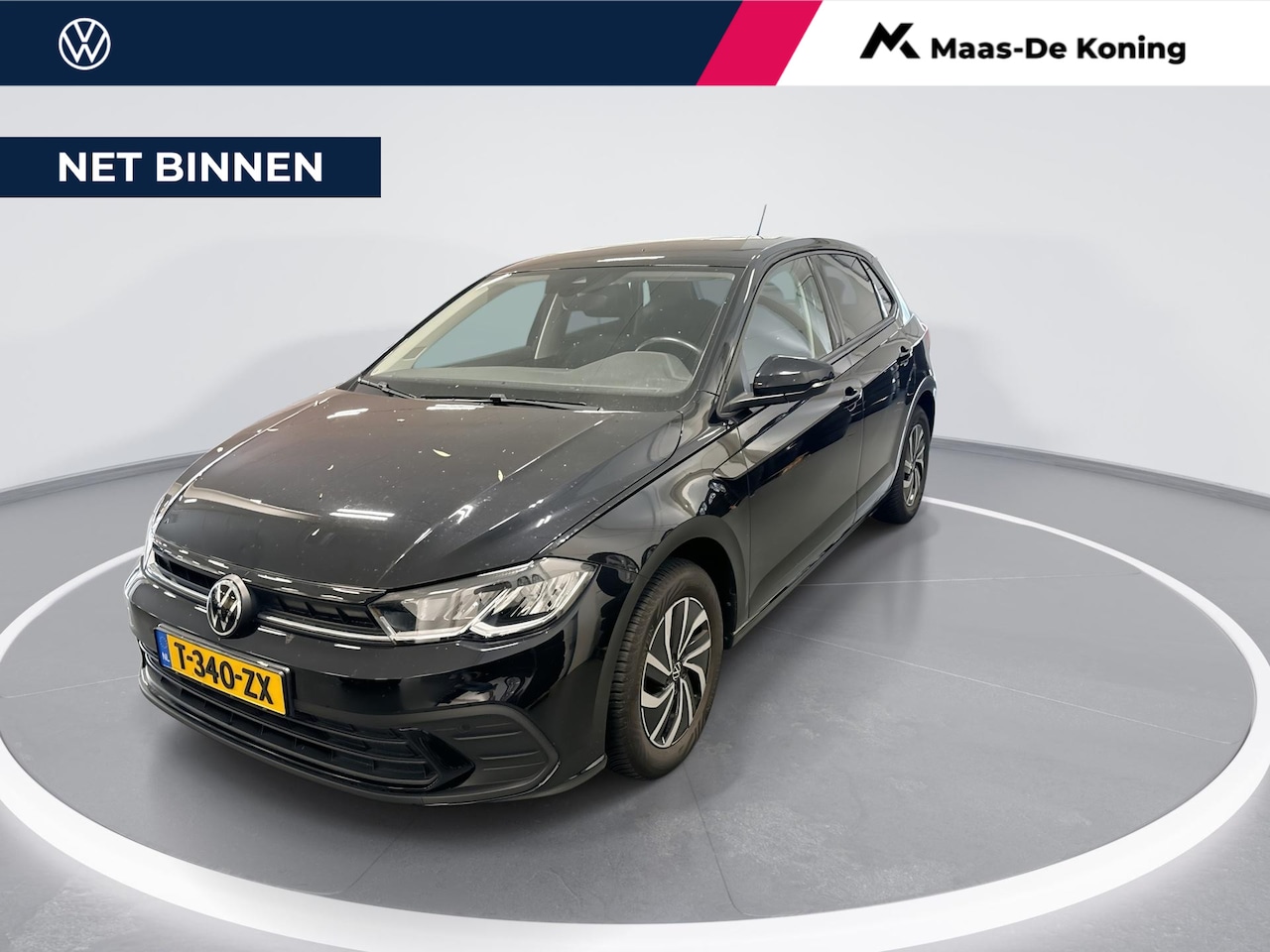 Volkswagen Polo - 1.0 TSI 95pk Life · Apple/Android Car Play · Airco · P-Sensoren · DAB · Getint Glas · 15'' - AutoWereld.nl