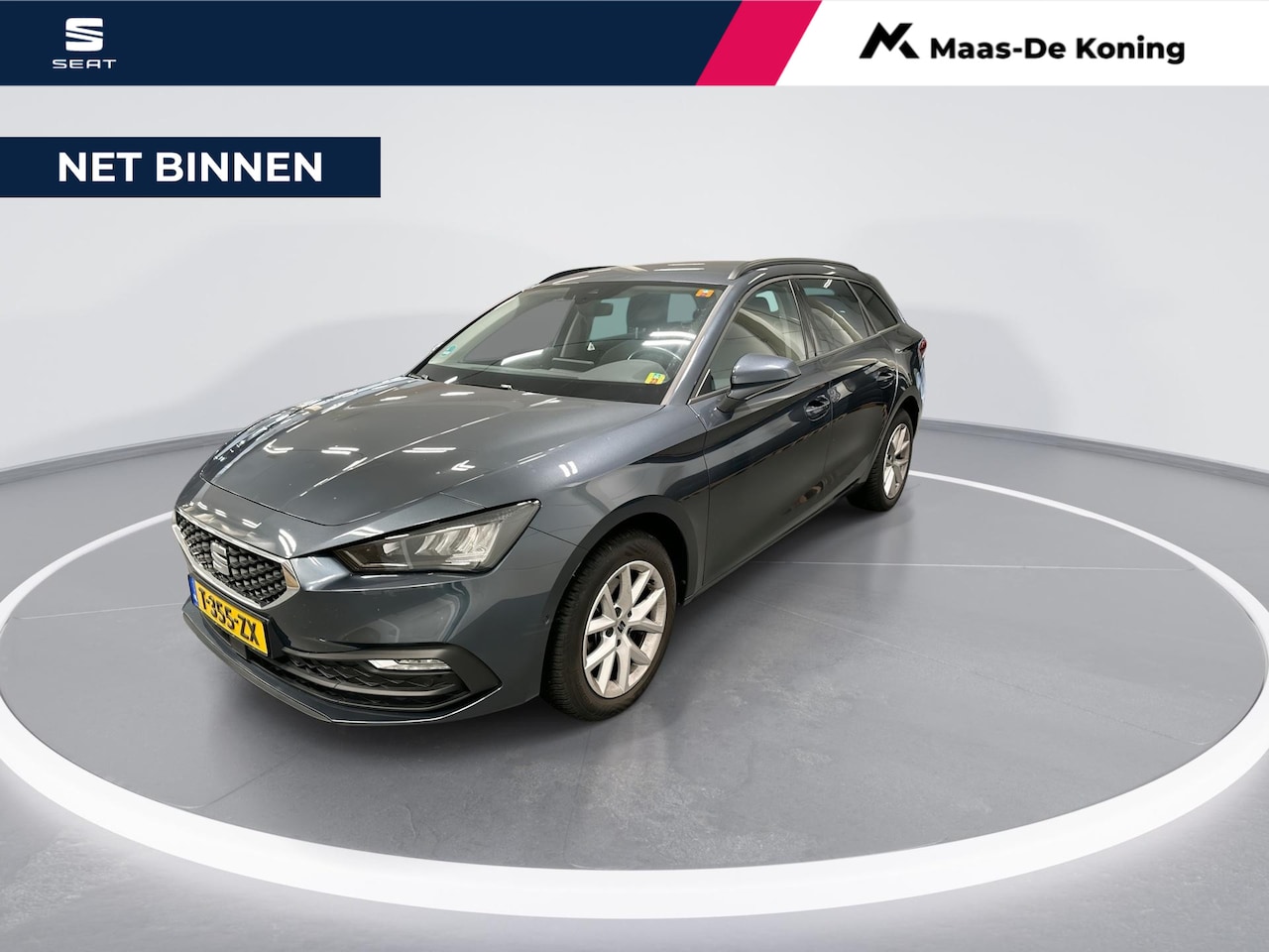 SEAT Leon Sportstourer - 1.0 TSI 110pk Style Business Intense · Apple/Android Car Play · Camera · Navigatie · P-Sen - AutoWereld.nl