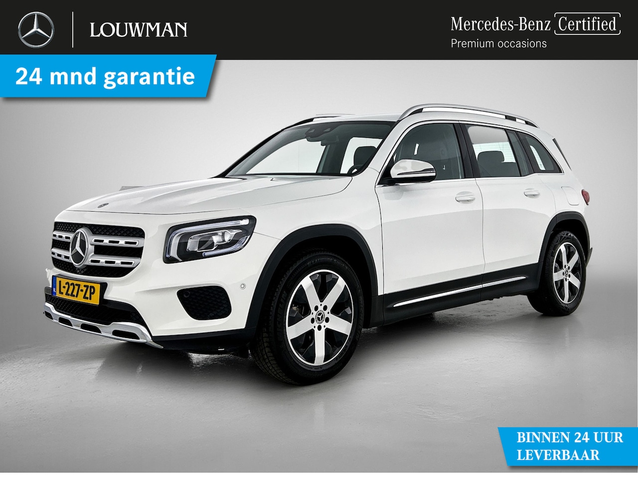 Mercedes-Benz GLB - 200 Business Solution Luxury | Trekhaak | Achteruitrijcamera | DAB | Elektrische achterkle - AutoWereld.nl