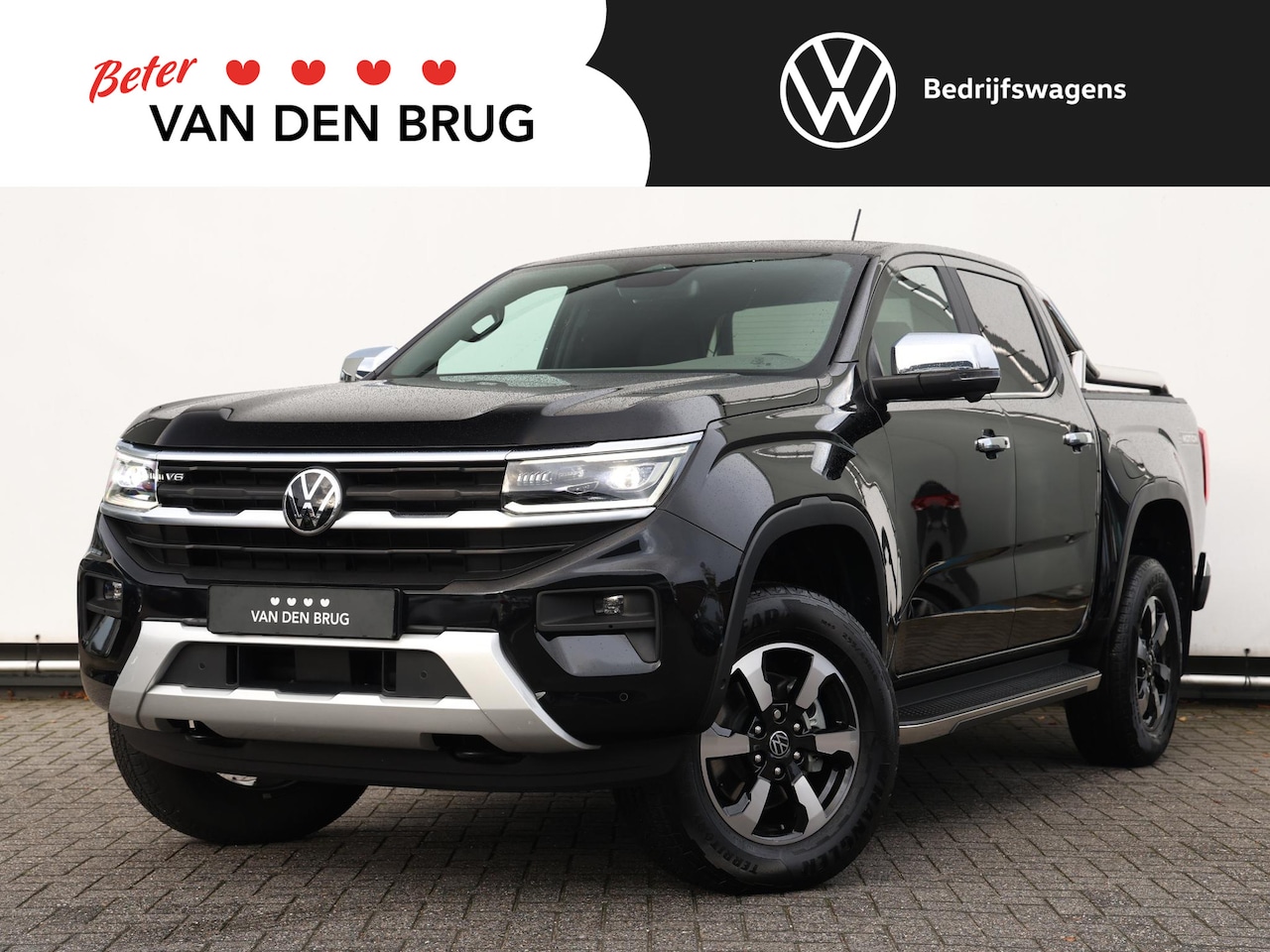 Volkswagen Amarok - 3.0 TDI 240PK V6 4Motion Style Plus Cabine | Roll-Cover | ACC | Navigatie | Stoelverwarmin - AutoWereld.nl