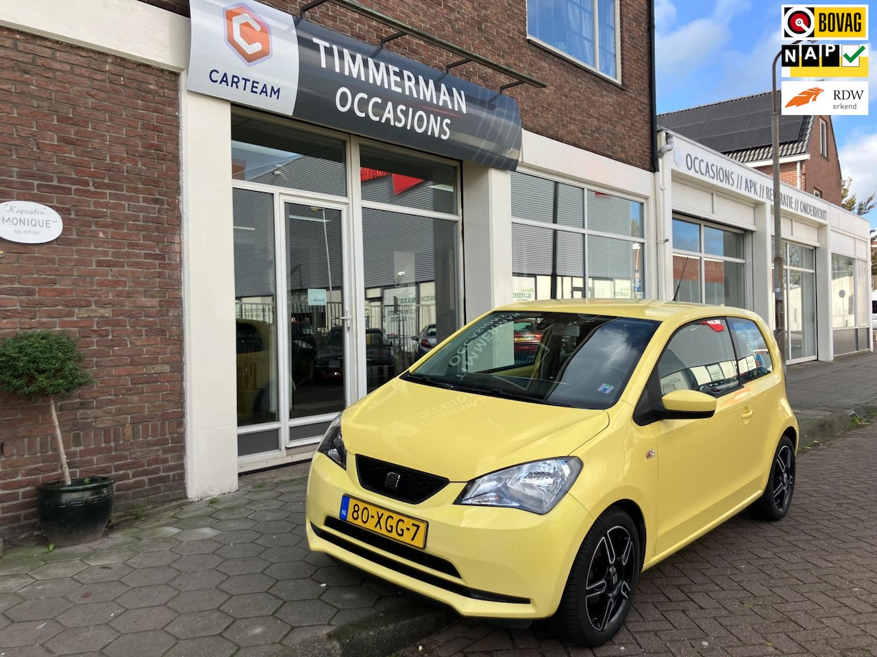 SEAT Mii - 1.0 Style|Airco|89.000km NAP|APK okt'26 - AutoWereld.nl