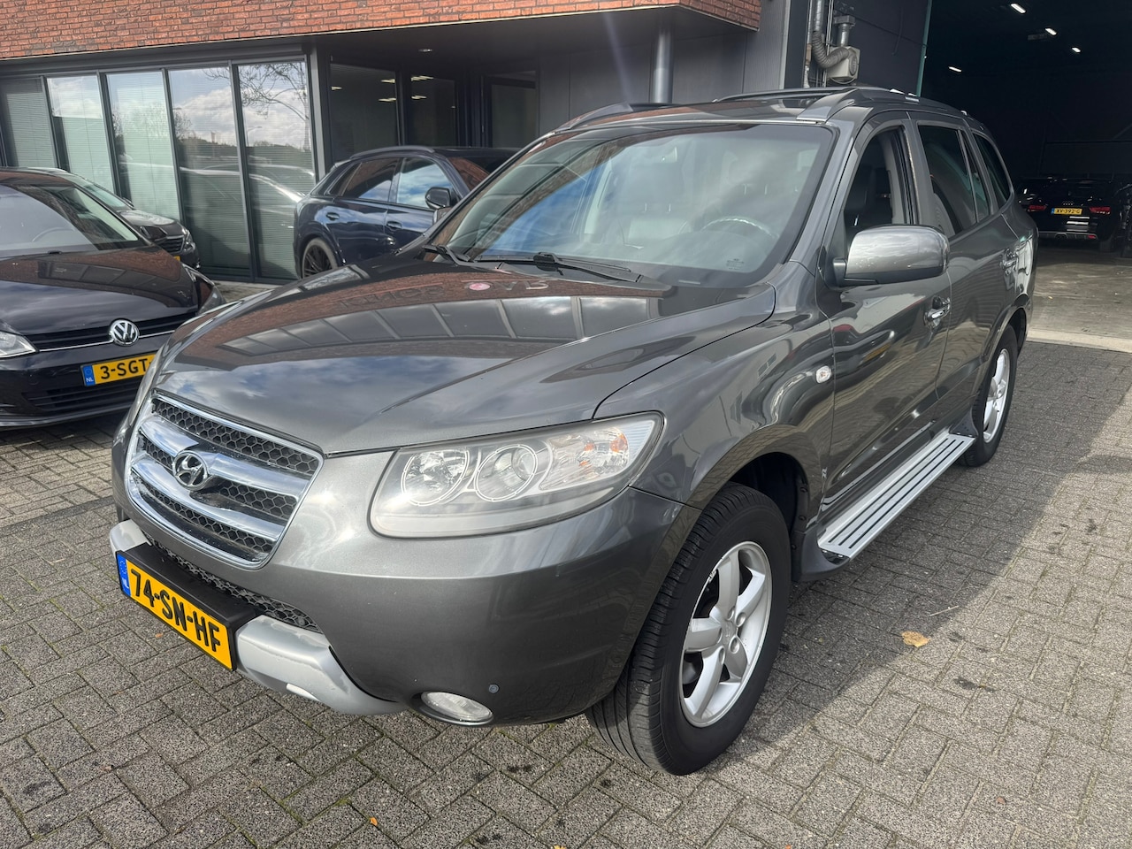 Hyundai Santa Fe - 2.7i V6 4WD Style 7p. AUTOMAAT LEDER TREKHAAK ORIG NL NAP - AutoWereld.nl