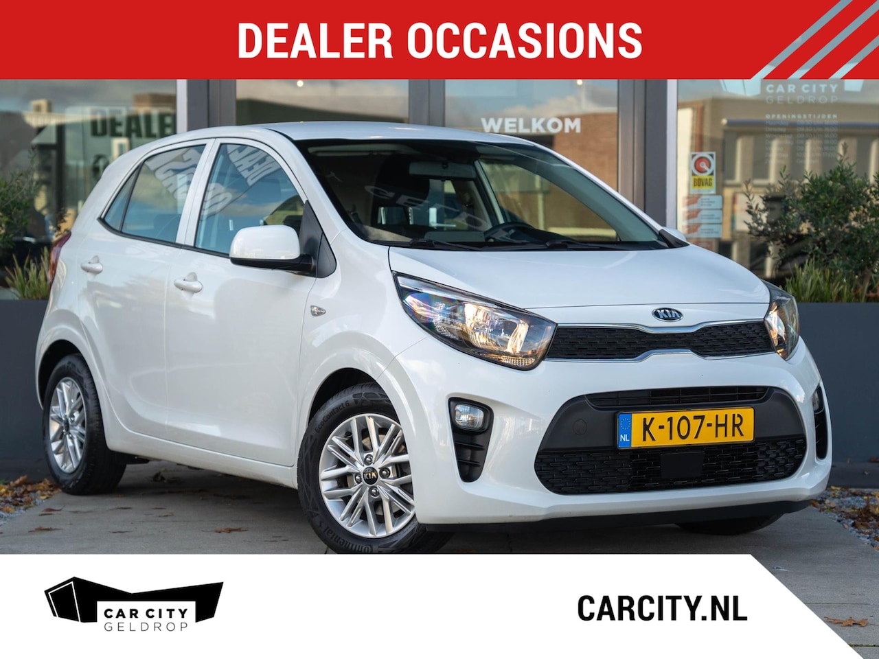 Kia Picanto - 1.0 DPi DynamicLine / Camera / Cruise / Carplay / DAB+ / 5P - AutoWereld.nl