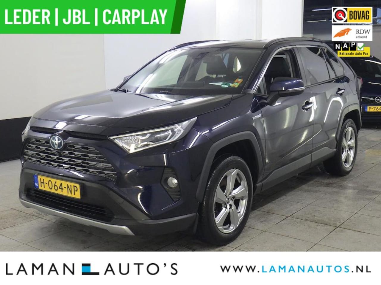 Toyota RAV4 - 2.5 Hybrid 218pk Executive Premium | Leder JBL CarPlay ECC 18" LMV ACC 360 Camera BSM Trek - AutoWereld.nl