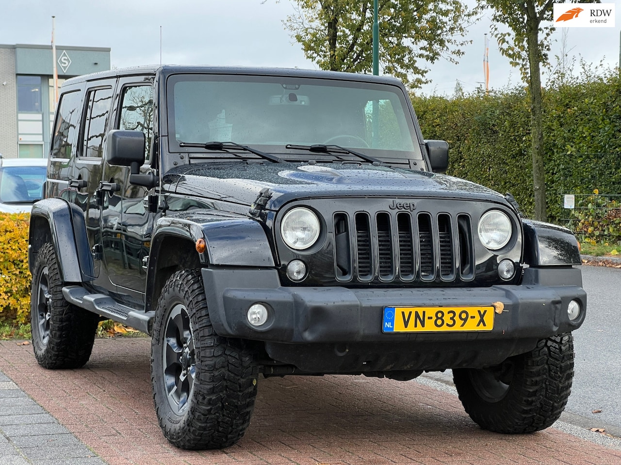 Jeep Wrangler - 2.8 CRD Rubicon 4X4 ** N.A.P. **GRIJS KENTEKEN + ZITBANK - AutoWereld.nl