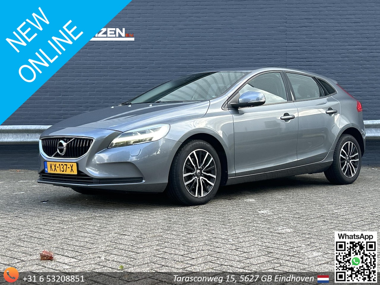 Volvo V40 - 2.0 D2 Kinetic | € 6.600,- NETTO! | Climate | Cruise | Navi | PDC | Stoelverwarming | - AutoWereld.nl