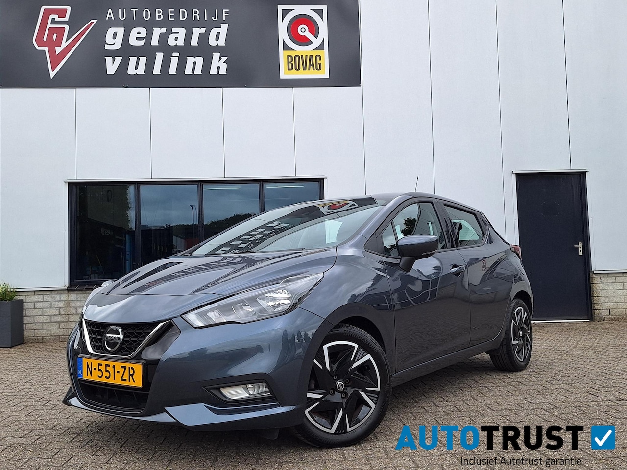 Nissan Micra - 1.0 IG-T Acenta AUTOMAAT STOELVERW. NAV - AutoWereld.nl