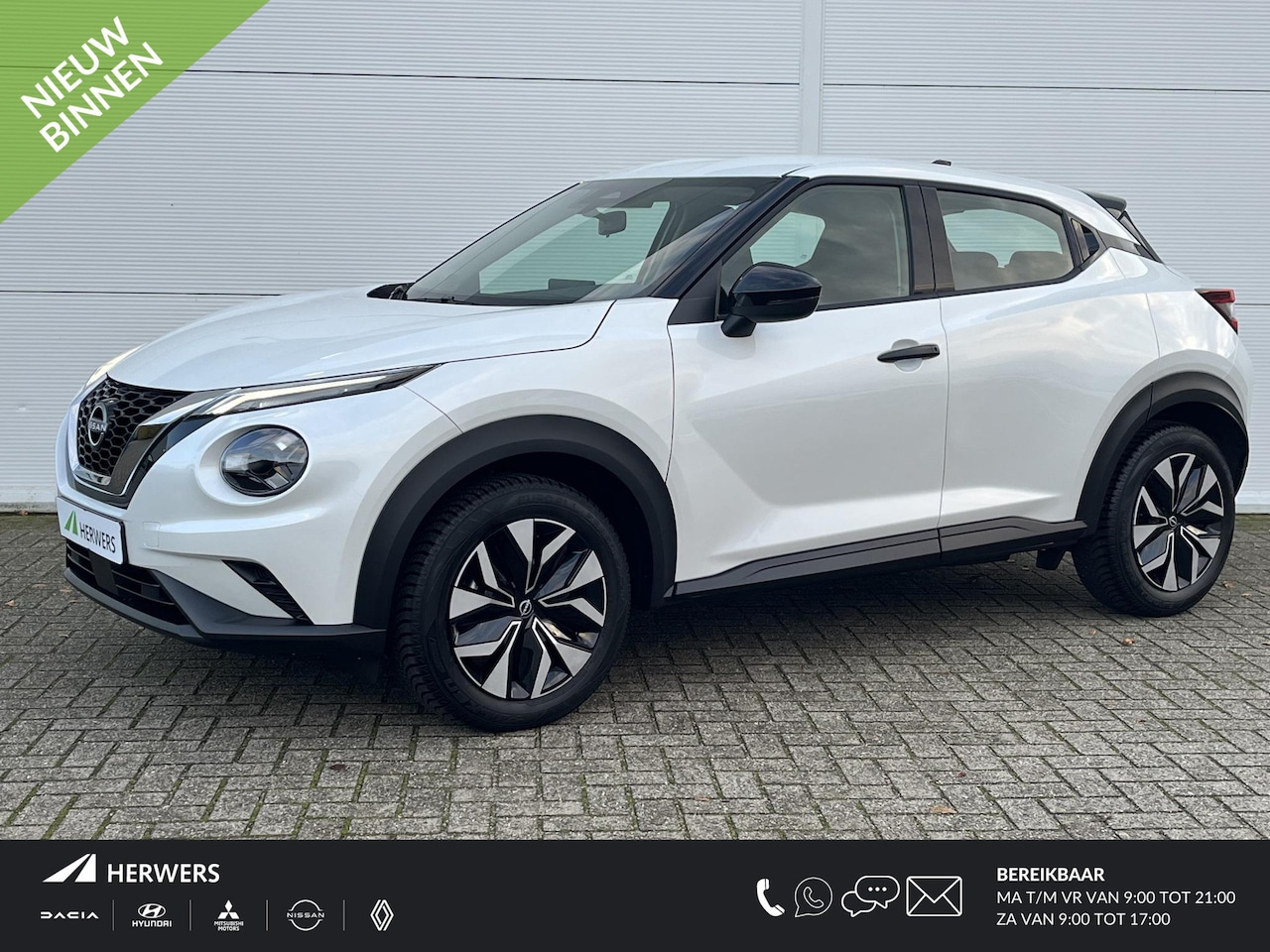 Nissan Juke - 1.0 DIG-T Acenta / airco (automatisch)/ Apple Carplay/Android Auto/ navigatiesysteem full - AutoWereld.nl