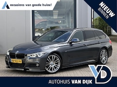 BMW 3-serie Touring - 320i High Executive M-Pakket | NL-Auto/NAP/Leder/Sportstoel/Carplay/Navi/19-inch