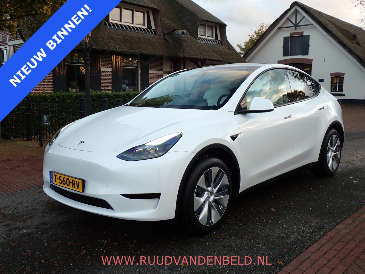 Tesla Model Y - RWD 58kWh AMD-RYZEN !! TREKHAAK + PREMIUM WHITE INTERIEUR - AutoWereld.nl