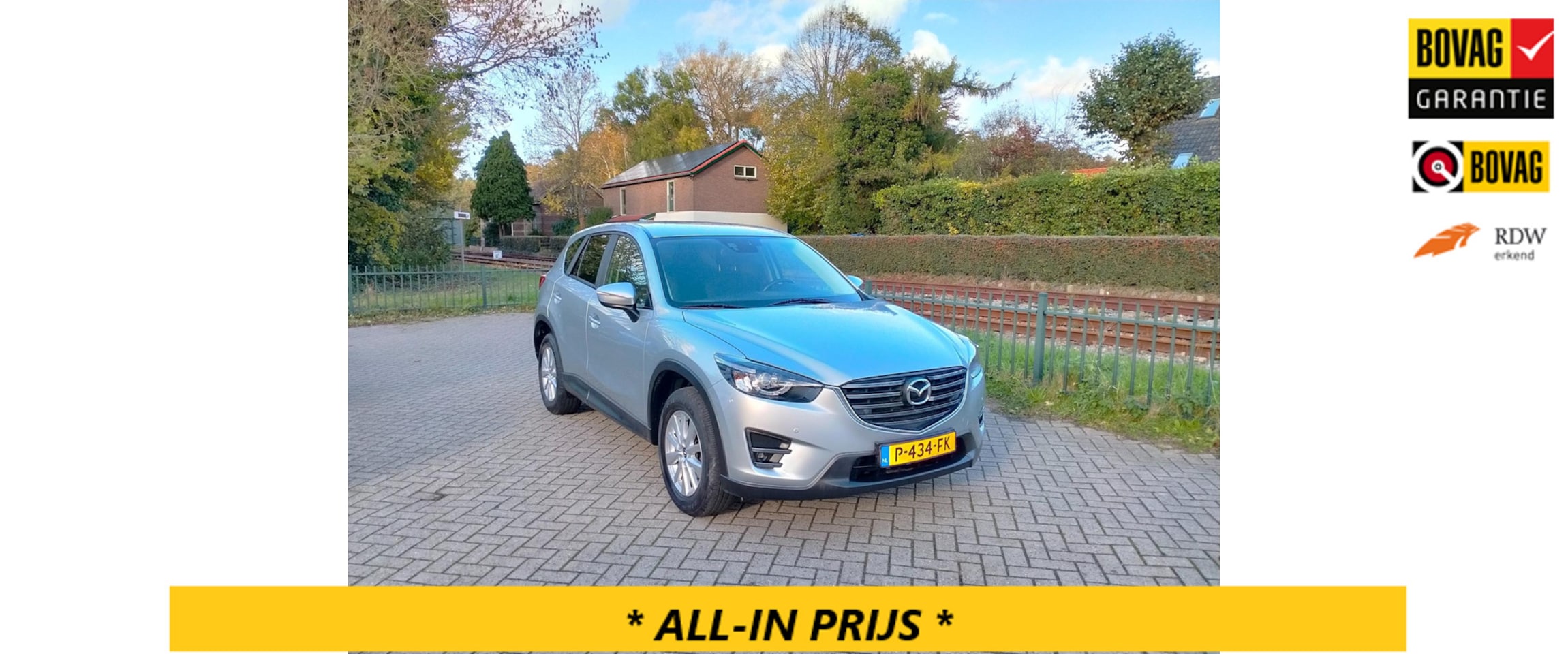 Mazda CX-5 - 2.0 SkyActiv-G 160 GT-M 4WD trekhaak ALLINPRIJS - AutoWereld.nl