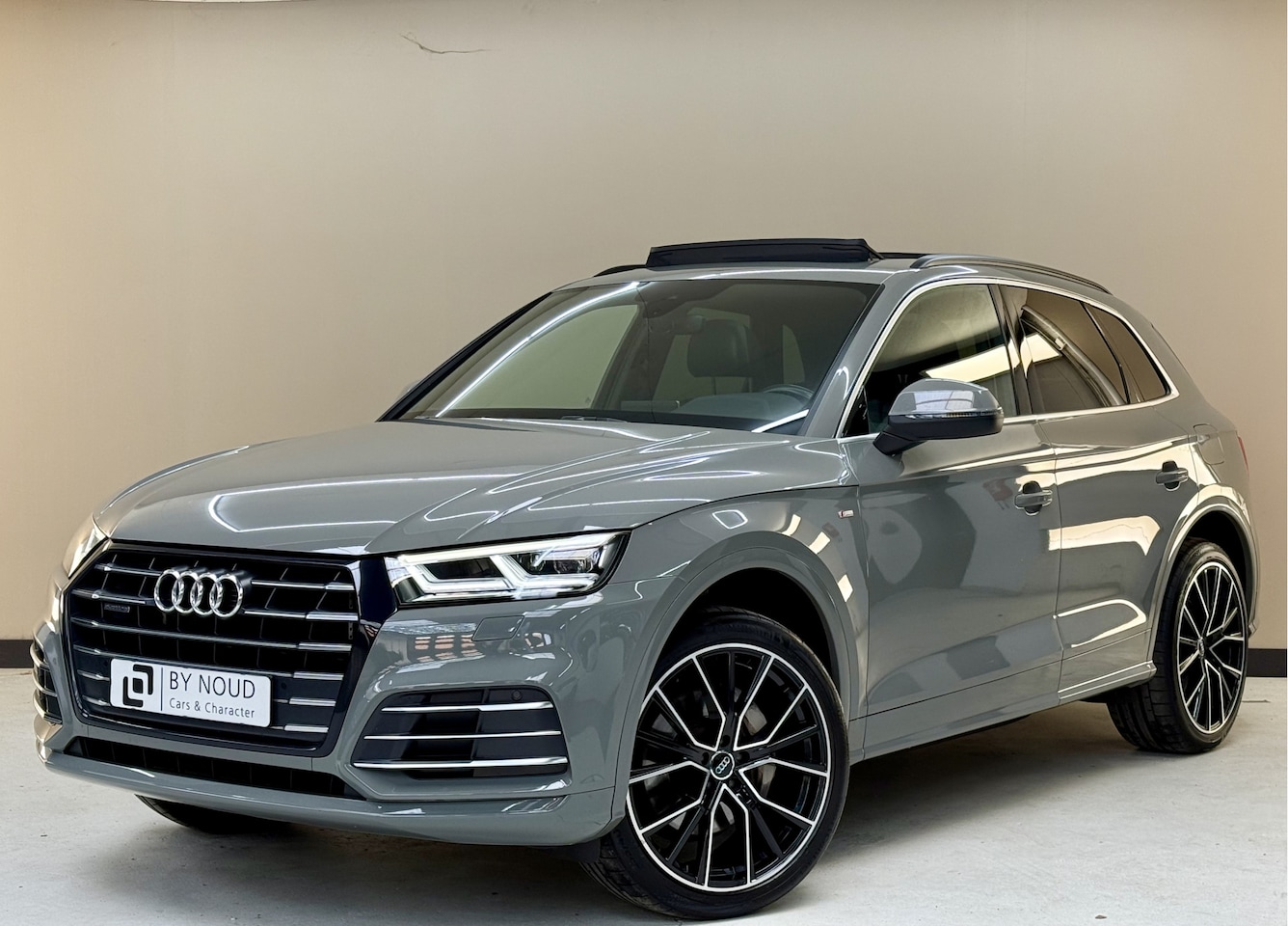Audi Q5 - 55 TFSI e quattro Competition 55 TFSI e quattro Competition, 300Pk, 2019, Dealer onderhouden, Panoramadak, Cruise contro - AutoWereld.nl