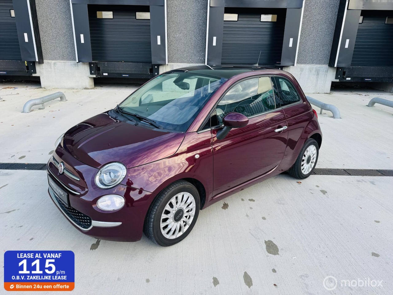 Fiat 500 - 0.9 TwinAir Pano Clima Navi - AutoWereld.nl