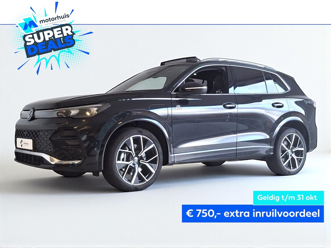 Volkswagen Tiguan - 1.5 eHybrid 272pk DSG-6 R-Line Business PANO IQ LED TREKHAAK - AutoWereld.nl
