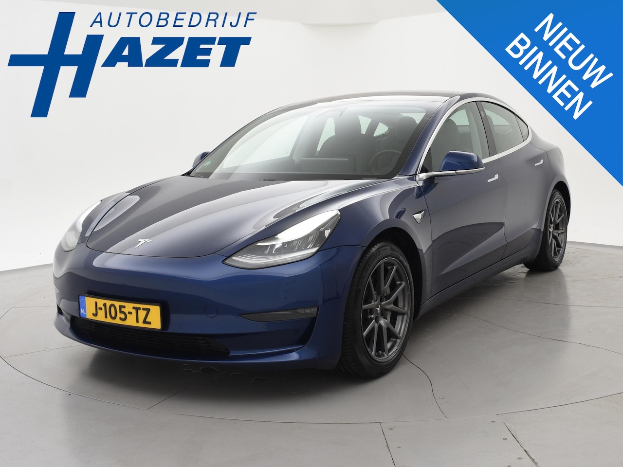 Tesla Model 3 - Long Range RWD LONG RANGE RWD 75 kWh + PANORAMA | LEDER | STOELVERW. V+A | CAMERA'S | LED - AutoWereld.nl